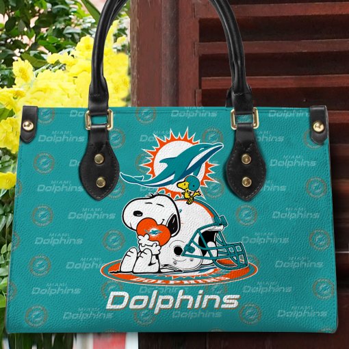 Miami Dolphins Hand Bag Mockup 2