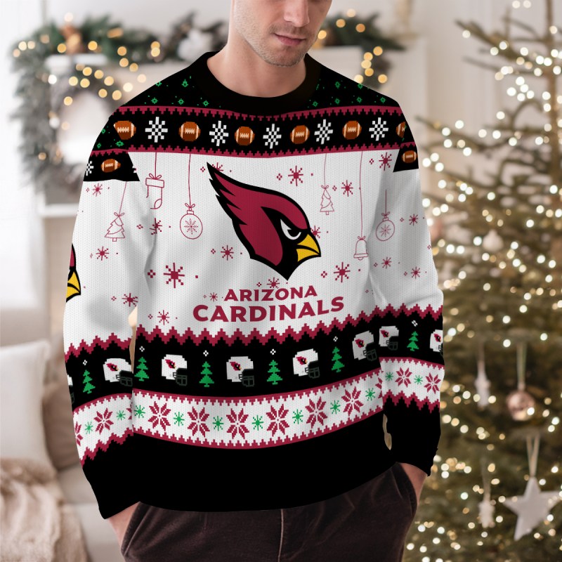 Arizona Cardinals Ugly Christmas Sweater Image 1