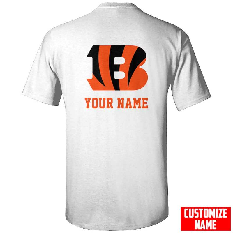 Personalized Bengals T-Shirt Sports Apparel
