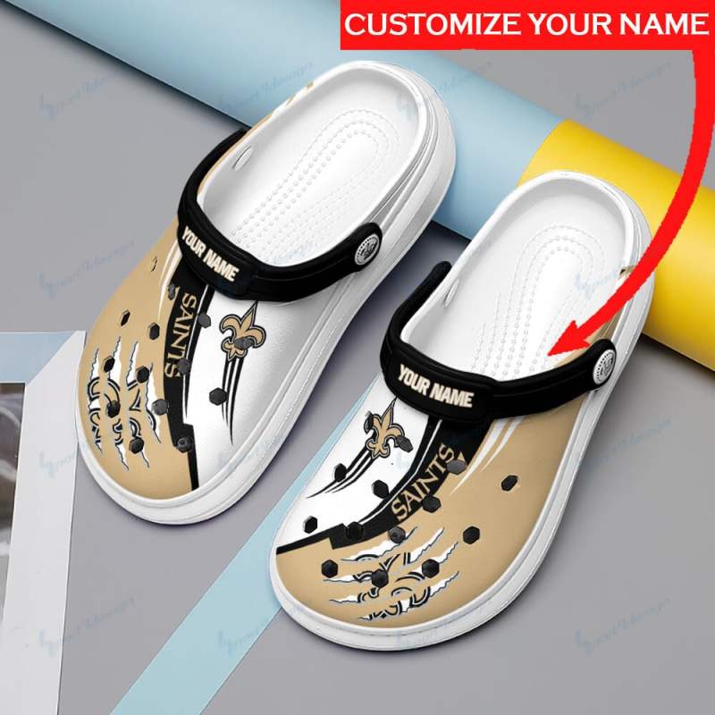 New Orleans Saints Personalized Limited Clog