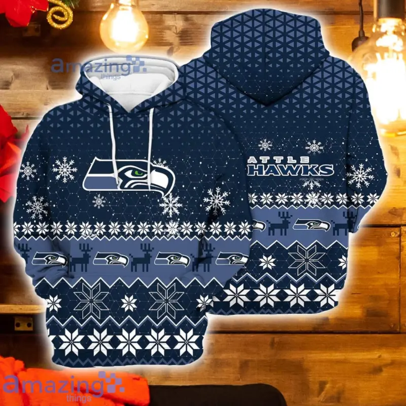 Seattle Seahawks Christmas Hoodie