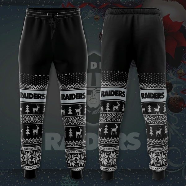 Las Vegas Raiders 3D Printed Pocket Sweatpant 107