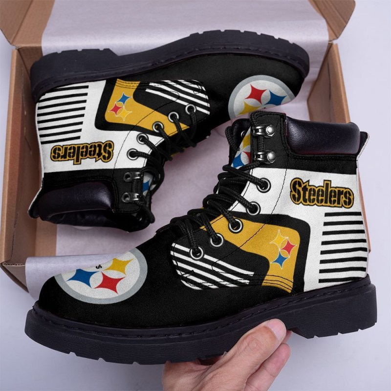 Pittsburgh Steelers TBLCL Boots Detail