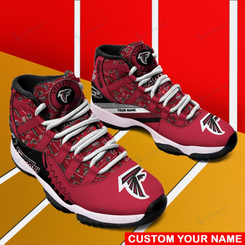 Atlanta Falcons Personalized AJD11 Sneakers