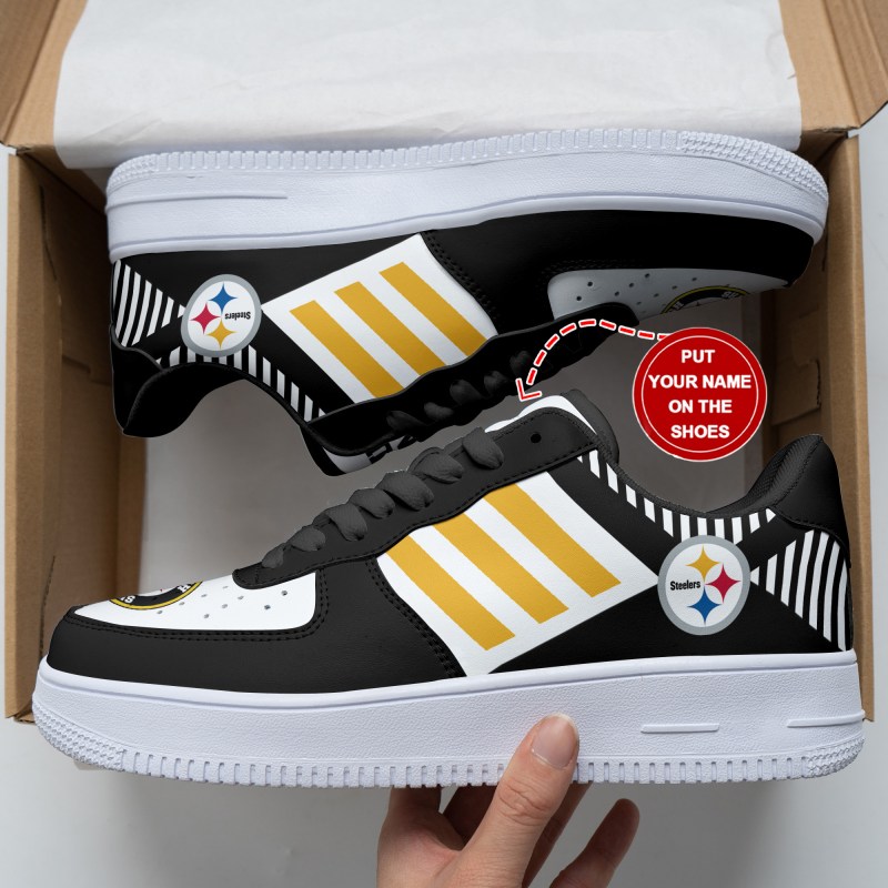 Stylish AF1 Steelers Shoes