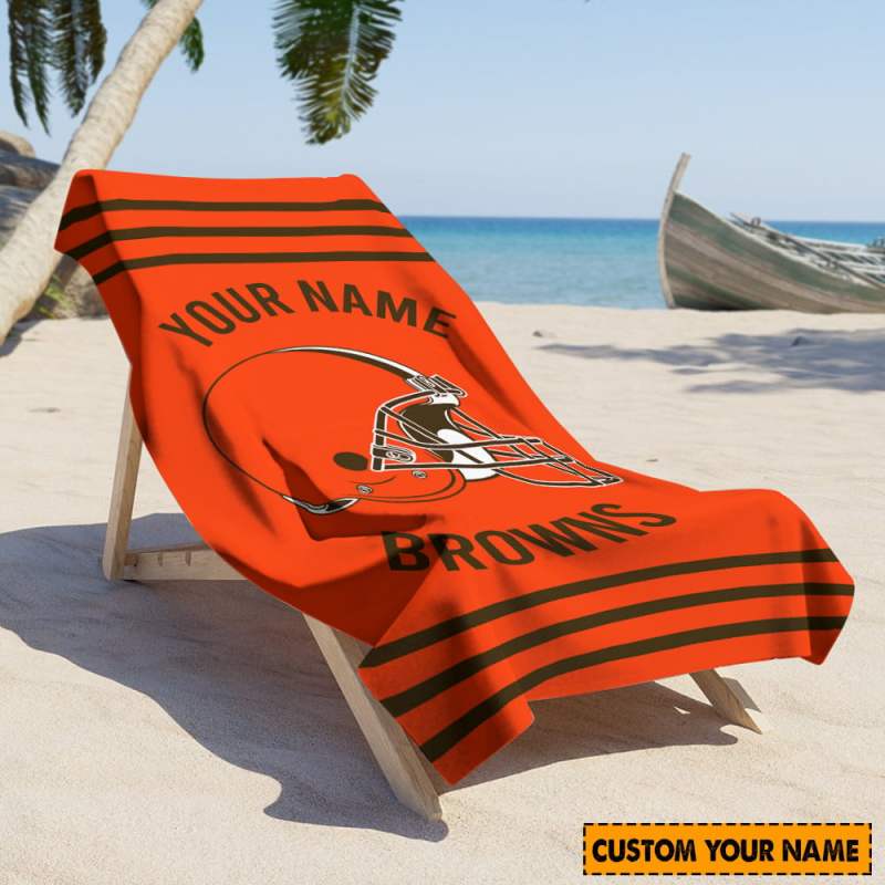 Cleveland Browns Beach Towel