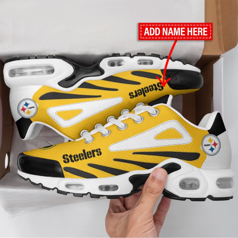 Pittsburgh Steelers Youth Sneakers Top View