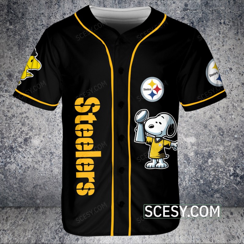 Close-up of Pittsburgh Steelers Jersey