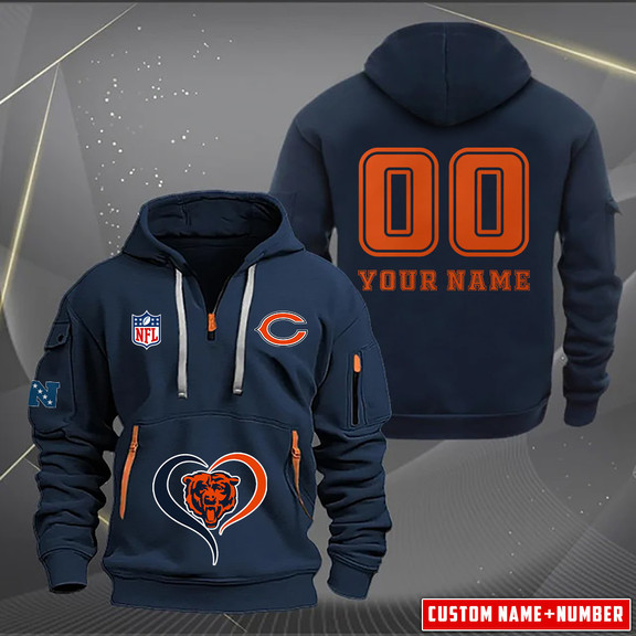 Chicago Bears Hoodie Lifestyle Image