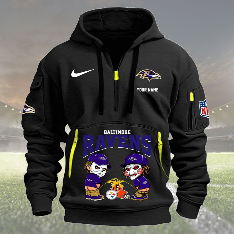 Black Baltimore Ravens Hoodie