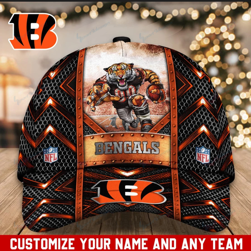 Cincinnati Bengals Personalized Classic Cap