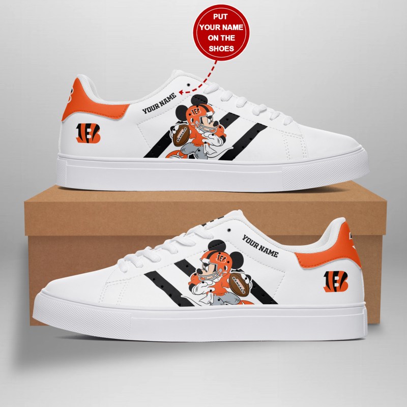 Cincinnati Bengals Personalized SS Custom Sneakers