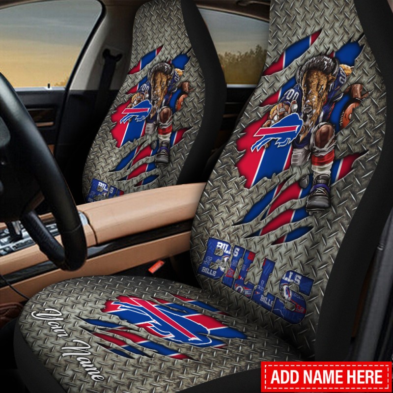 Buffalo Bills Personalized Car Seat Covers