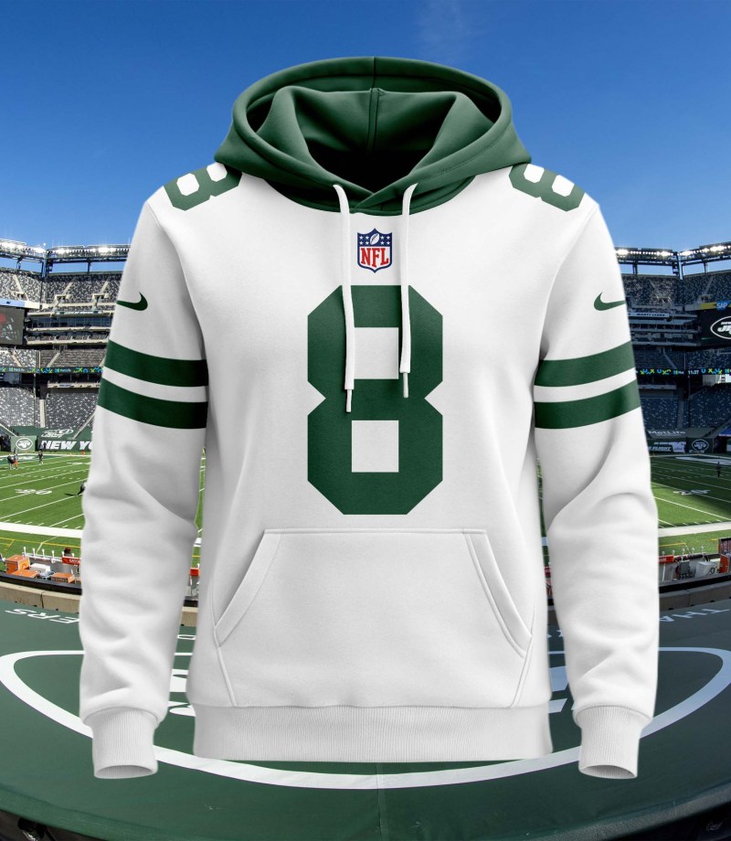 New York Jets Hoodie Back View
