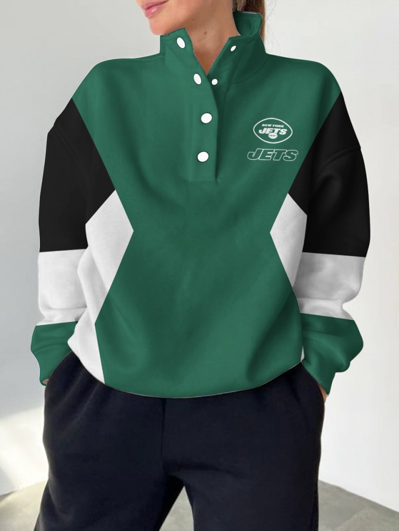 New York Jets Casual Colorful Sweatshirt