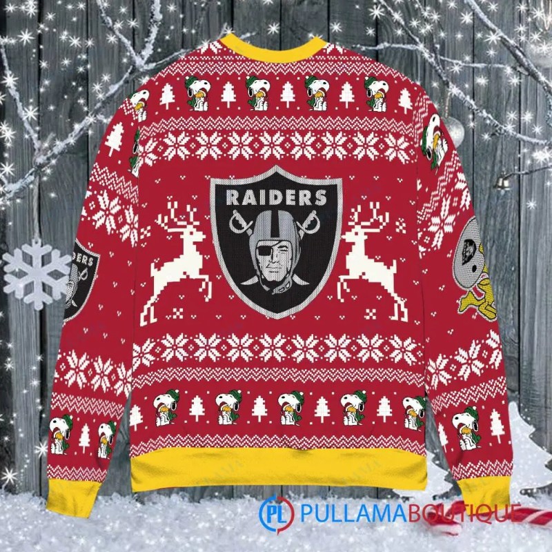 Las Vegas Raiders Sweater Back
