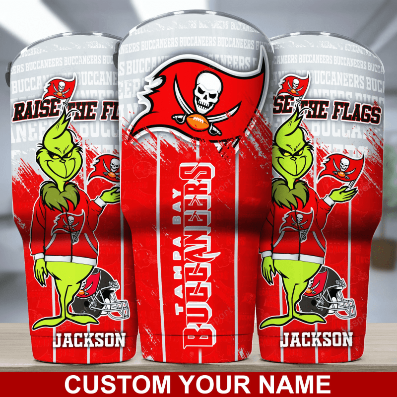 Tampa Bay Buccaneers Personalized Tumbler