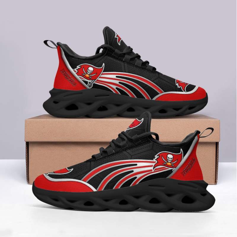 Tampa Bay Buccaneers Yezy Running Sneakers Back View