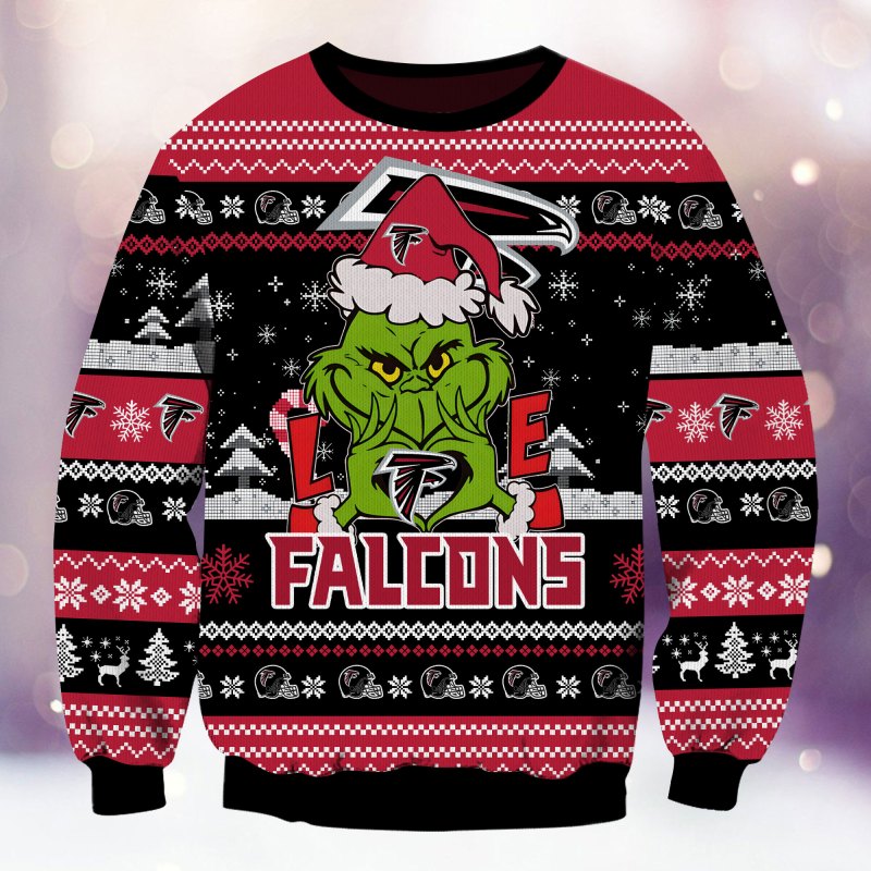 Atlanta Falcons Ugly Christmas Sweater Image 1