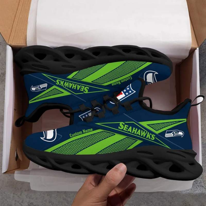Seattle Seahawks Sneakers Side View