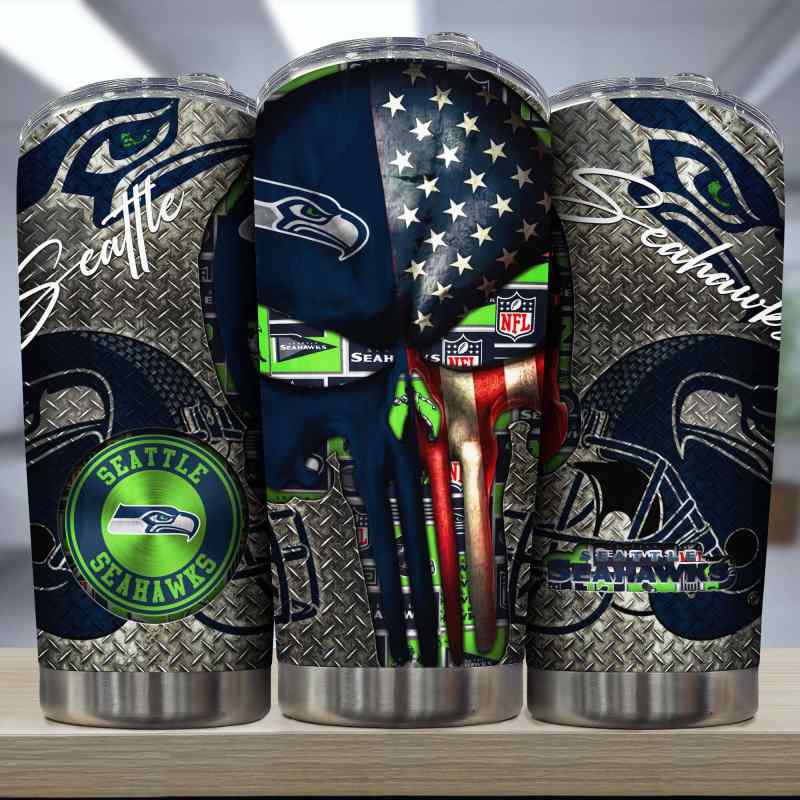Seattle Seahawks Tumbler Side View