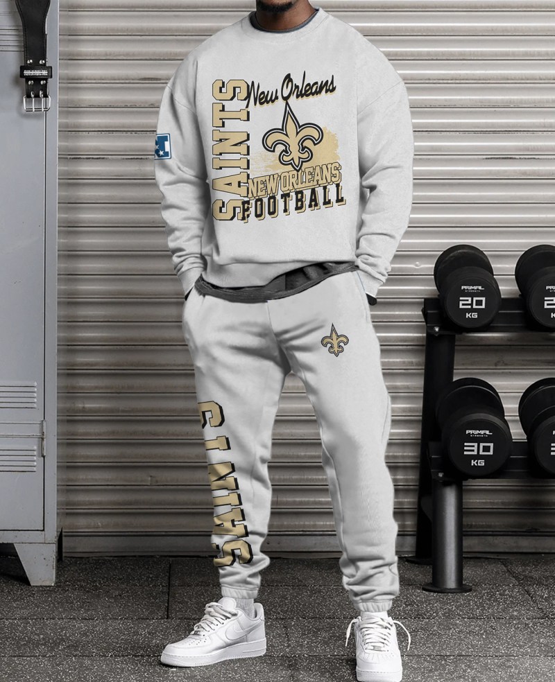 New Orleans Saints 3D Sweatsuit