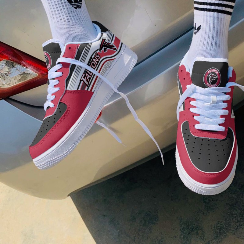 Atlanta Falcons AF1 Shoes Design