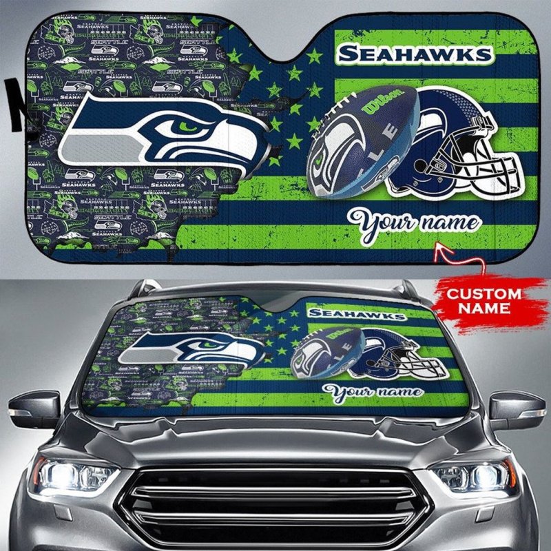 Seattle Seahawks Auto Sun Shade