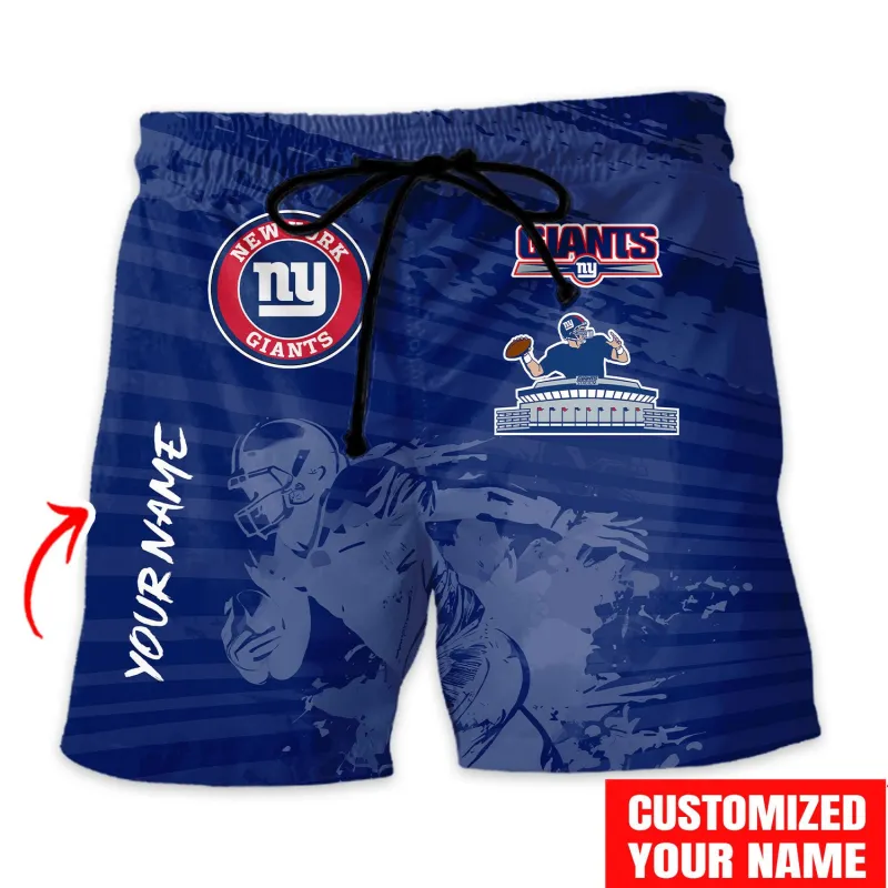 New York Giants Hawaiian Shirt 4