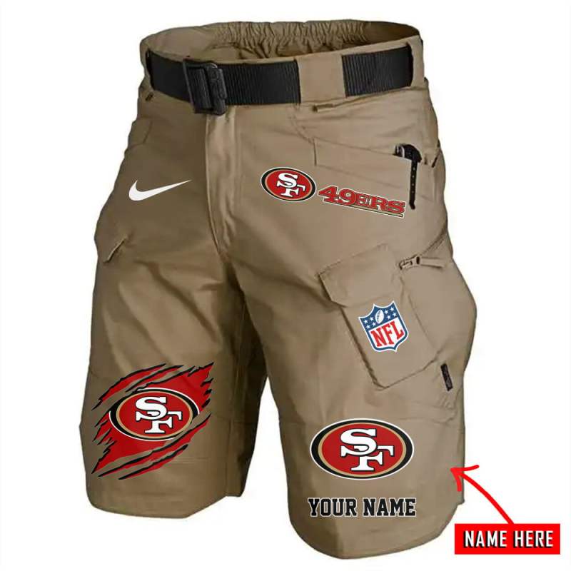 San Francisco 49ers Limited Edition Front Pockets Men Shorts 4