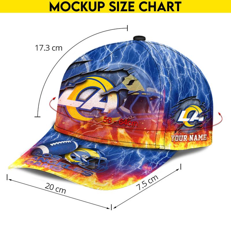 Custom Los Angeles Rams Cap