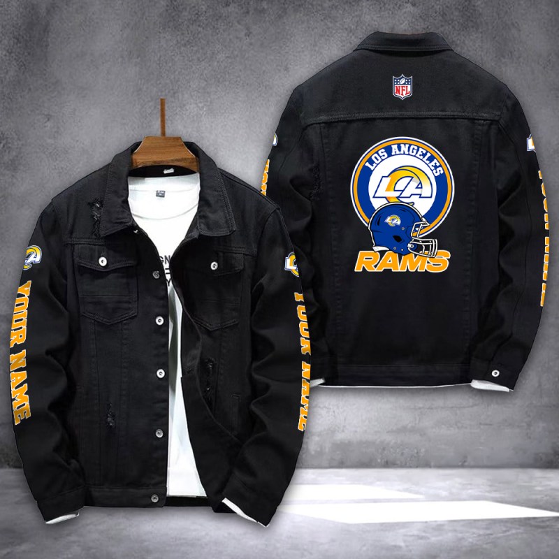 Los Angeles Rams Denim Jacket - Image 2