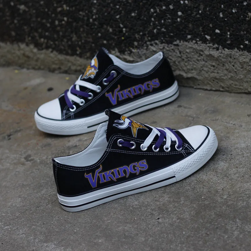 Minnesota Vikings New Low Top BG57 Side View