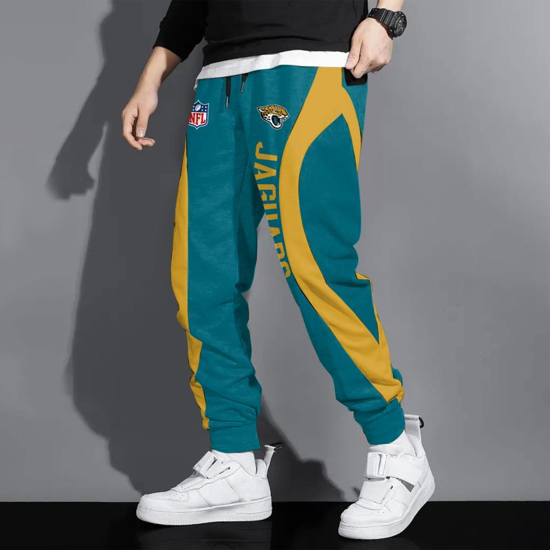 Jacksonville Jaguars Joggers Side View
