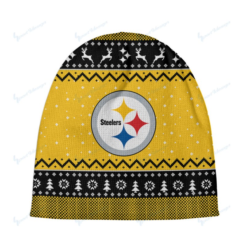 Pittsburgh Steelers Wool Beanie 3