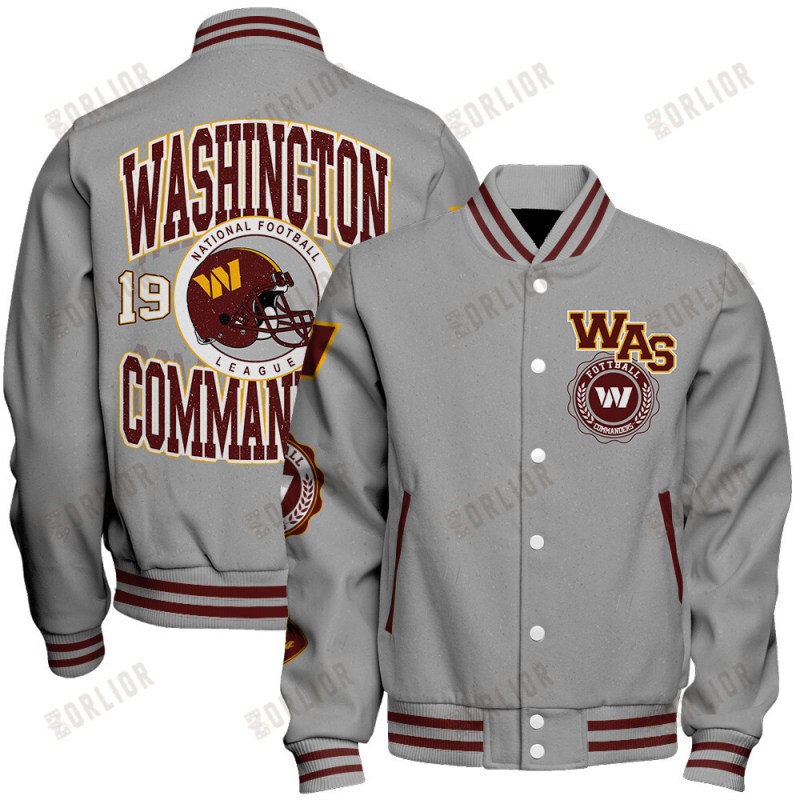 Washington Commanders Varsity Jacket