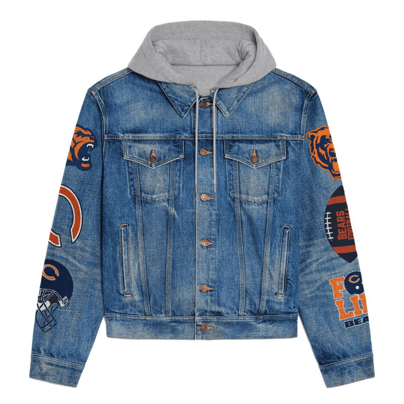 Chicago Bears Fan Gear Denim Jacket