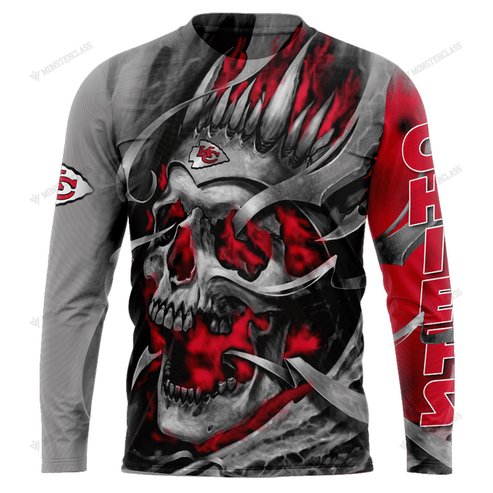 Kansas City Chiefs Hoodie Sweatshirt Side View