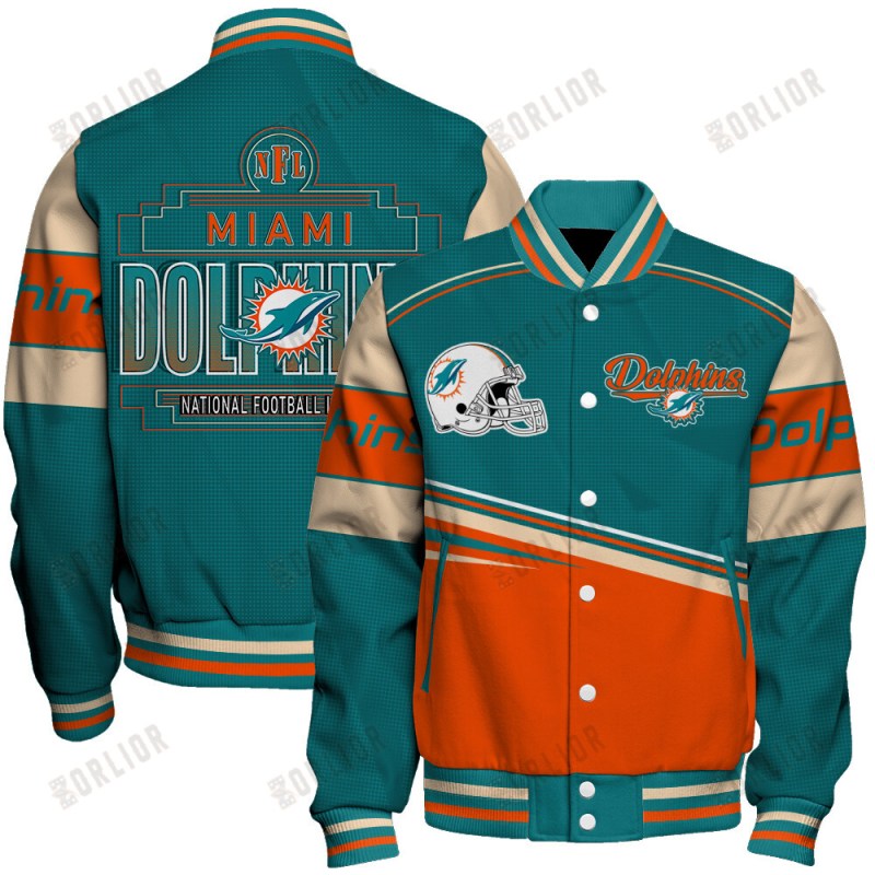 Miami Dolphins Varsity Jacket