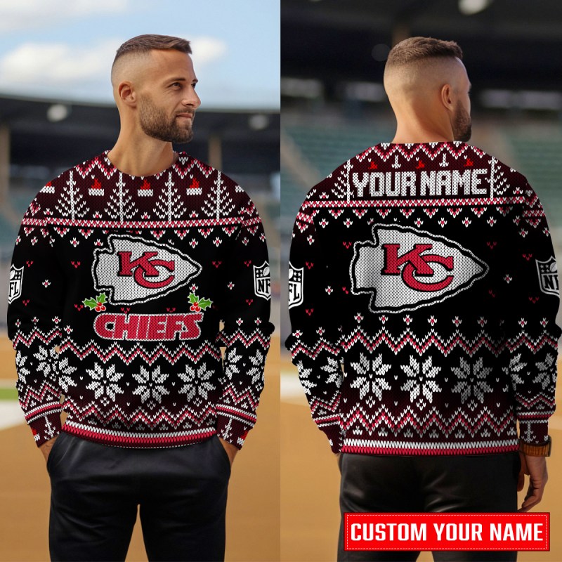 Kansas City Chiefs Ugly Christmas Sweater 3