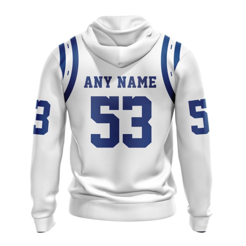 Indianapolis Colts Hoodie Back View