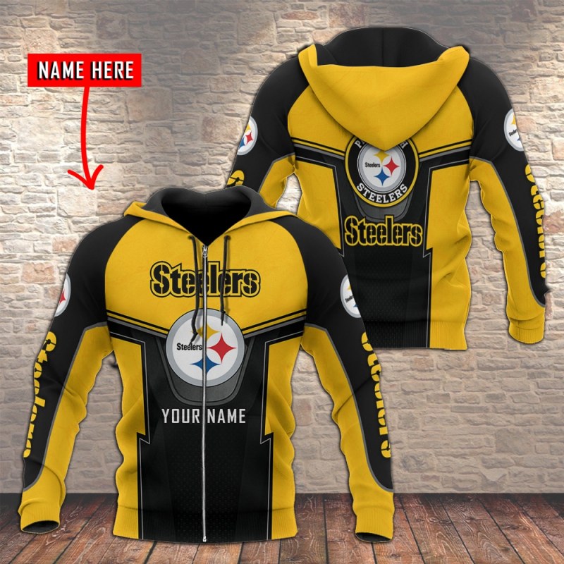 Personalized Pittsburgh Steelers Hoodie