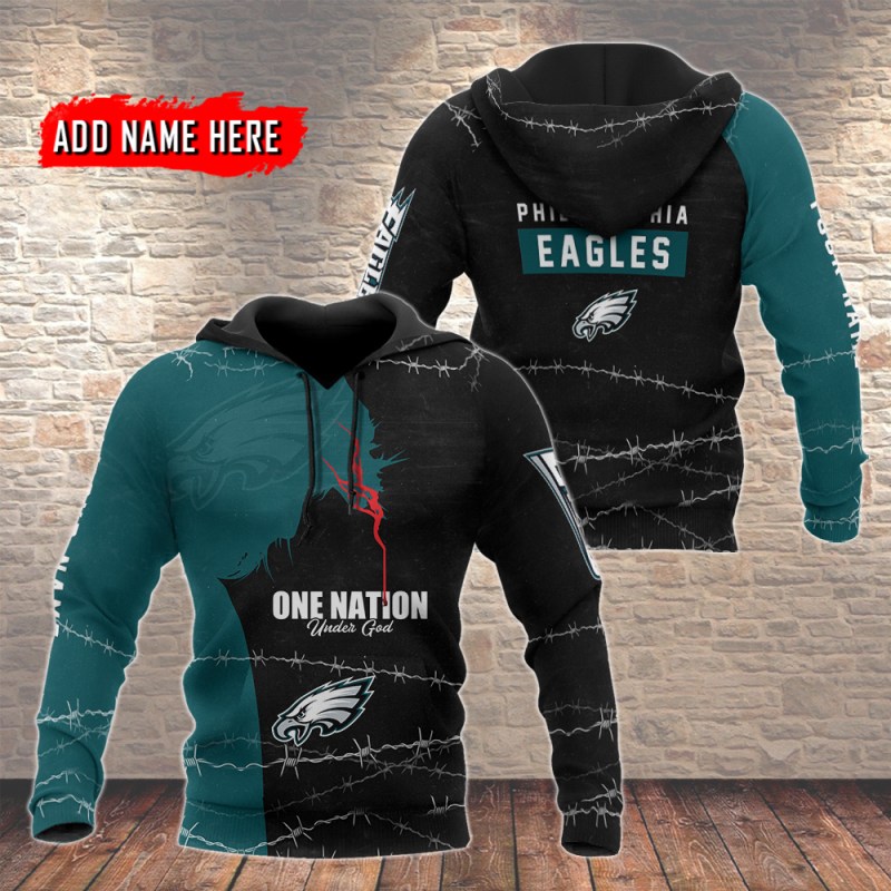 Philadelphia Eagles Personalized Hoodie