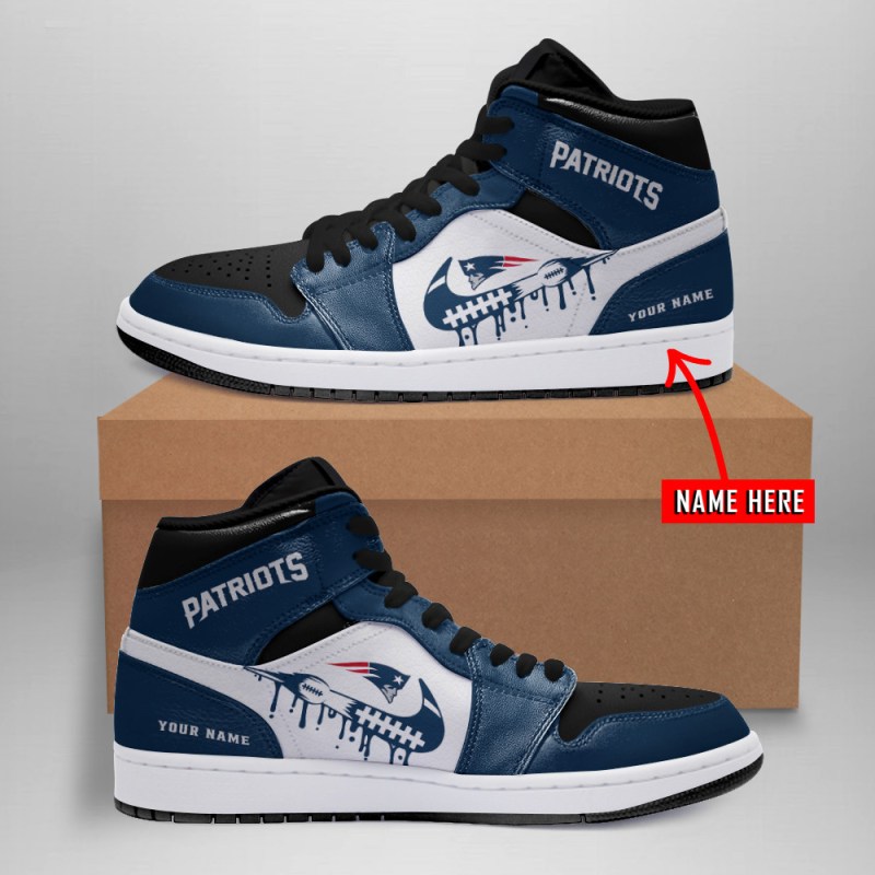 New England Patriots Personalized JShoes