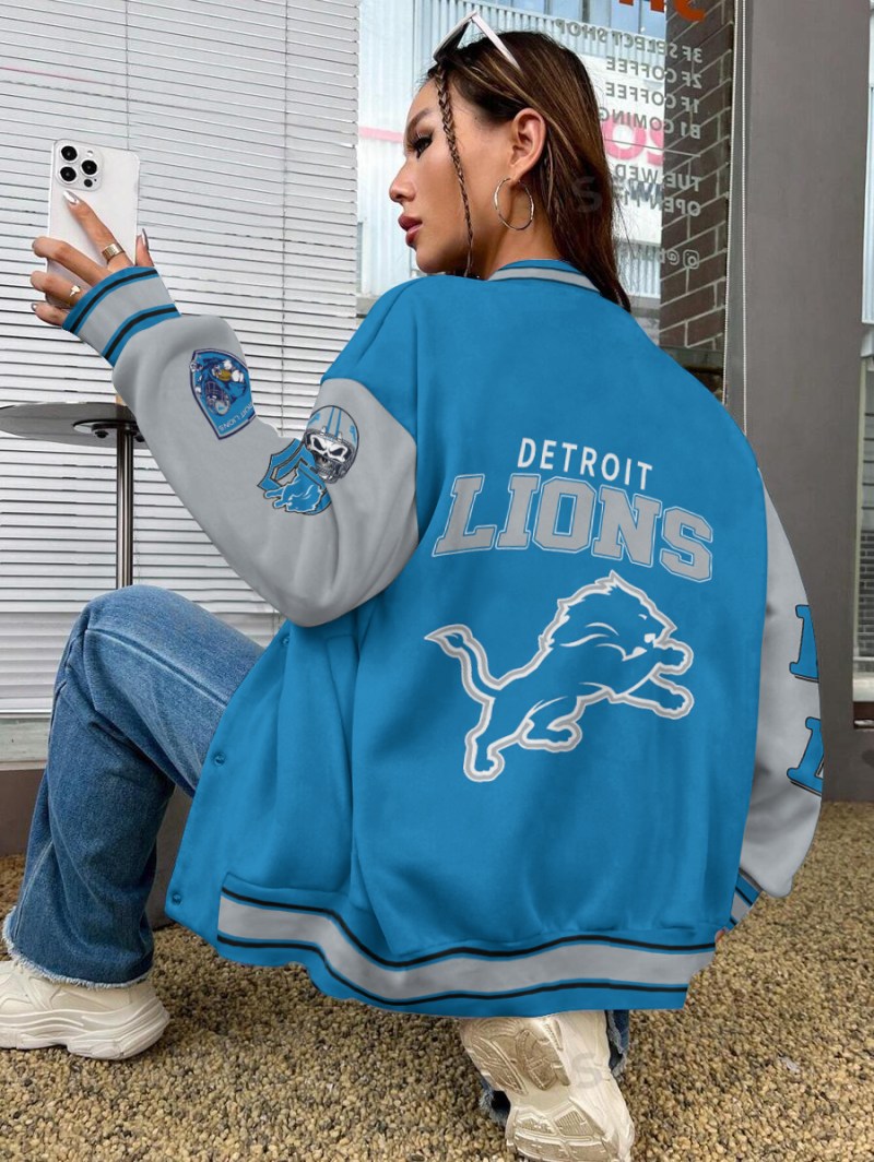 Detroit Lions Varsity Jacket