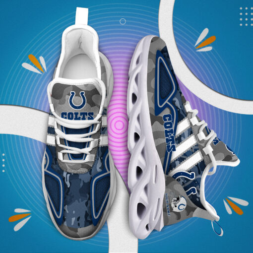 Indianapolis Colts Personalized Yezy Running Sneakers BB245 19 Running Sneakers for NFL Fans