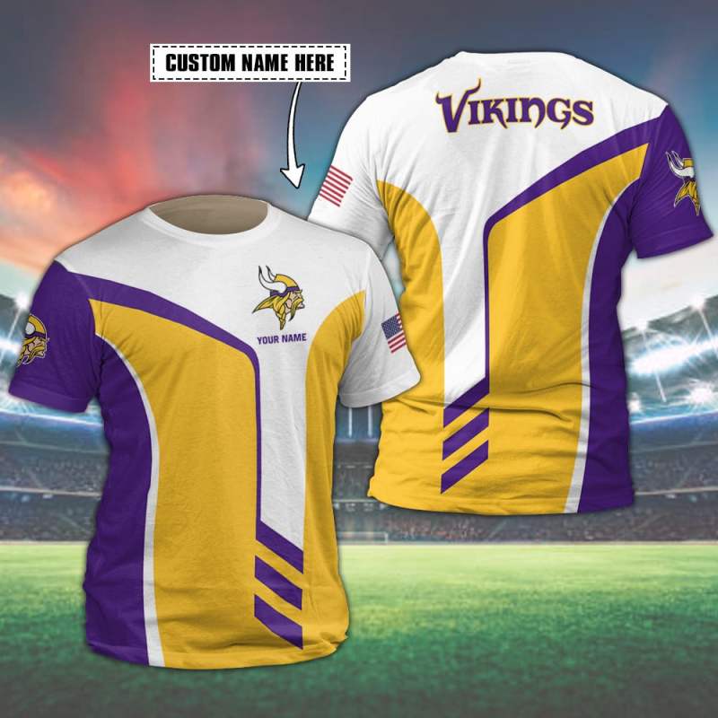 Minnesota Vikings Personalized T-Shirt