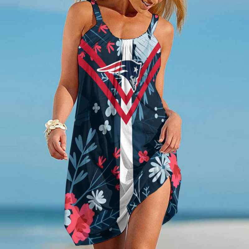 New England Patriots Beach Dress