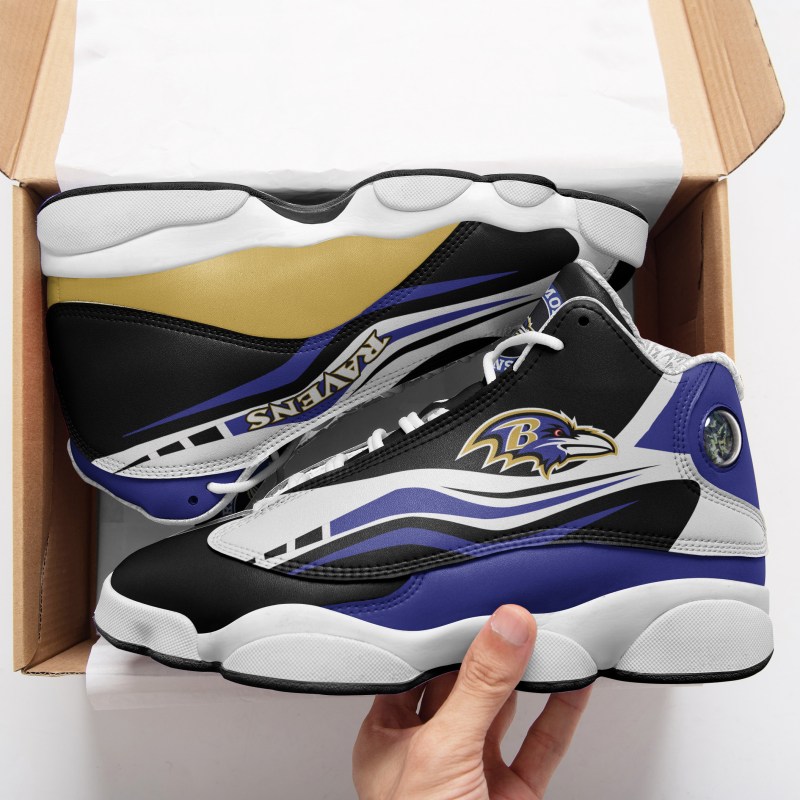 Baltimore Ravens AJD13 Sneakers Image 1