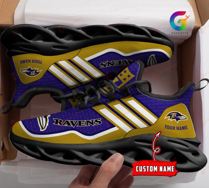 Baltimore Ravens Personalized Yezy Running Sneakers 151 2 Baltimore Ravens Personalized Yezy Running Sneakers 151